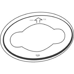 Grohe Distanzring für Sinfonia/Grohmix, Gold, 47347G00... GROHE-47347G00  (Abb. 1)