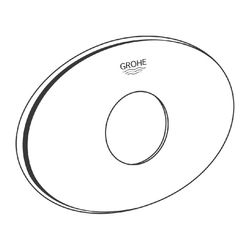 Grohe Rosette, Chrom, 47514000... GROHE-47514000  (Abb. 1)