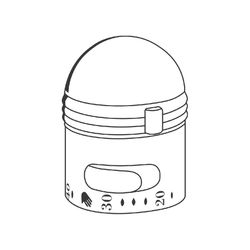 Grohe Temperaturwählgriff für Wanne und Brause, mit SafeStop, Chrom/Mattchrom, 47544IP0... GROHE-47544IP0  (Abb. 1)