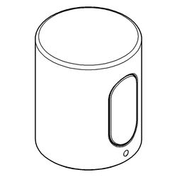Grohe Temperaturwählgriff für Thermostat-Brausebatterien, Sicherheitssperre bei 43 Grad... GROHE-47811GN0 4067393032922 (Abb. 1)