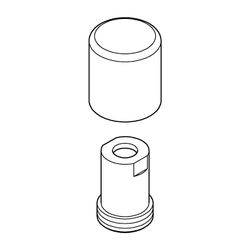 Grohe Umstellknopf, Chrom, 48022000... GROHE-48022000 4005176882562 (Abb. 1)