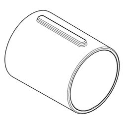 Grohe Griff für Thermostate, Satin Steel, 48192MS0... GROHE-48192MS0 4067393028581 (Abb. 1)