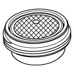 Grohe Strahlregler mit Münzschlitz, 8,0l/min, AG M24 x 1, 48265000... GROHE-48265000 4005176322556 (Abb. 1)