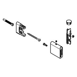 Grohe Brausestangenhalter für Rainshower SmartActive, Metall, Phantom Black, 48425KF0... GROHE-48425KF0 4005176798276 (Abb. 1)