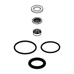 Grohe Ersatzteilset für Kopfbrausen, enthält O-Ringe, Duschflussregler und Filter... GROHE-48469000 4005176519185 (Abb. 1)