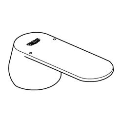 Grohe Hebel, Chrom, 48525000... GROHE-48525000 4005176612848 (Abb. 1)