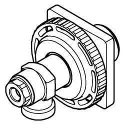 Grohe Wasseranschluss für Elemente mit WC-Spülkasten, Messing, G 1/2" x G 3/8", 4856100... GROHE-48561000 4005176698545 (Abb. 1)