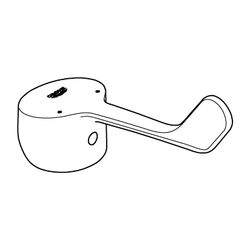 Grohe Hebel, Chrom, 48567000... GROHE-48567000 4005176707483 (Abb. 1)