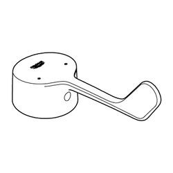 Grohe Hebel, Chrom, 48568000... GROHE-48568000 4005176707490 (Abb. 1)