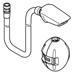 Grohe Auslaufbrause, Chrom, 48573000... GROHE-48573000 4005176719868 (Abb. 1)