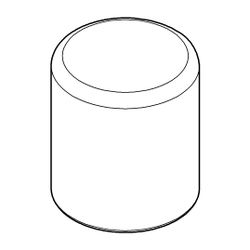 Grohe Umstellknopf Hard Graphite gebürstet, 64309AL0... GROHE-64309AL0 4005176619656 (Abb. 1)