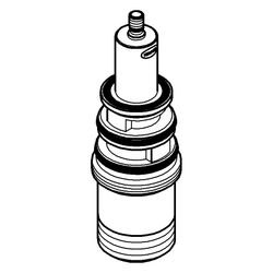 Grohe Umstellung für Einhebelmischer und Thermostate, Wandmontage, automatische Umstel... GROHE-656552430 4067393015604 (Abb. 1)