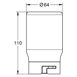 Grohe Schäumende Körperseife Kinuami Mint für Grohe Purefoam, 2x250ml, 1033699990... GROHE-1033699990 4067393076834 (Abb. 1)