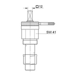 Grohe Bohrwerkzeug 1/2", 19072000... GROHE-19072000 4005176029677 (Abb. 1)