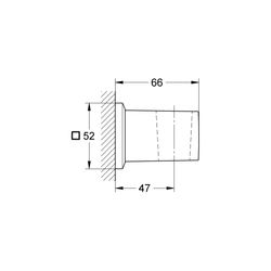 Grohe Allure Brilliant Handbrausehalter, Wandhalterung, Messing, Hard Graphite, 27706A0... GROHE-27706A00 4005176491030 (Abb. 1)