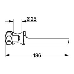 Grohe Seifenschale Acryl klar für Relexa Brausestangen Chrom, 28856000... GROHE-28856000 4005176603495 (Abb. 1)