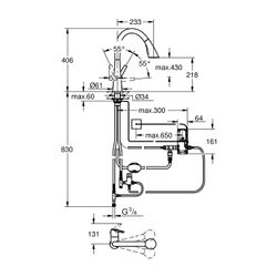 Grohe Zedra Touch Elektronische Einhand-Spültischbatterie, Supersteel, herausziehbare S... GROHE-30219DC2 4005176466557 (Abb. 1)