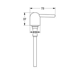 Grohe Seifenspender-Ersatzpumpe StarLight, Gold, 40212G00... GROHE-40212G00  (Abb. 1)
