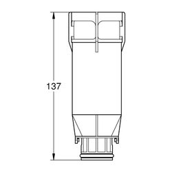 Grohe Verlängerung für Servo-Ablaufventil, 42689000... GROHE-42689000 4005176268731 (Abb. 1)