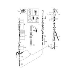 Grohe Concetto 4-Loch-Einhand-Wannenkombination, Chrom, 19576002... GROHE-19576002 4005176429088 (Abb. 1)