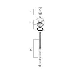 Grohe Unterputzventil-Oberbau Atlanta 20-200mm Steckschlüssel, Chrom, 19841000... GROHE-19841000 4005176030765 (Abb. 1)