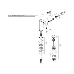 Grohe Plus Einhand-Waschtischbatterie, M-Size, 1-Loch-Montage, LED Display mit Temperat... GROHE-23958003 4005176605642 (Abb. 1)