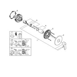 Grohe Eurostyle Cosmopolitan Einhand-Brausebatterie, Fertigmontageset für Rapido SmartB... GROHE-24051002 4005176465383 (Abb. 1)