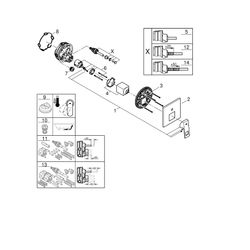 Grohe Eurocube Einhand-Wannenbatterie, Fertigmontageset für Rapido SmartBox, Chrom, 240... GROHE-24062000 4005176465697 (Abb. 1)