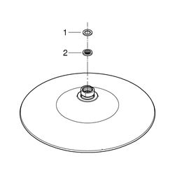 Grohe Euphoria 260 SmartControl Kopfbrause, 3 Strahlarten, max. Durchfluss 12,5l/min be... GROHE-26455000 4005176416903 (Abb. 1)