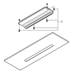 Grohe Rainshower Aqua Abdeckung Deckenbrause Cascade ohne Unterputz-Körper, max. Durchf... GROHE-26734000 4005176644603 (Abb. 1)