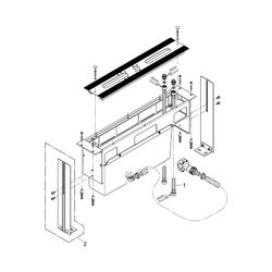 Grohe 4/5-Loch-Wannenkombination Unterbau für Fliesenbankmontage, 29037000... GROHE-29037000 4005176865749 (Abb. 1)