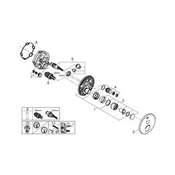 Grohe SmartControl Unterputzmischer, mit 1 Absperrventil, Fertigmontageset für Rapido S... GROHE-29144000 4005176413407 (Abb. 1)