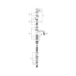 Grohe Eurosmart Einhand-Spültischbatterie Cosmopolitan, 1-Loch-Montage, vor-Fenster-Mon... GROHE-31170000 4005176889165 (Abb. 1)