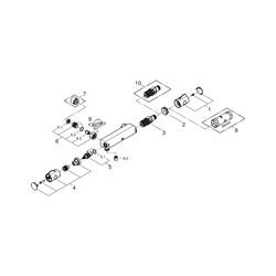 Grohe Grohtherm 800 Thermostat-Brausebatterie, Wandmontage, ohne Anschlüsse, Chrom, 345... GROHE-34561000 4005176310096 (Abb. 1)