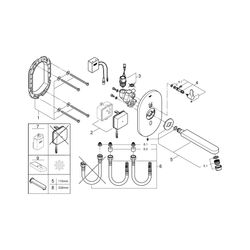 Grohe Infrarot-Elektronik für Waschtisch Eurosmart Cosmopolitan E Bluetooth, mit Mischu... GROHE-36412000 4005176320569 (Abb. 1)
