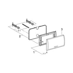 Grohe Classic Abdeckplatte, 330x190mm für Spülkasten 6-9 Liter, Alpinweiß, 37053SH0... GROHE-37053SH0 4005176142536 (Abb. 1)