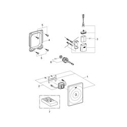 Grohe Tectron Surf Infrarot-Elektronik für Urinal, Fertigmontageset für Rapido U oder U... GROHE-37337001 4005176929557 (Abb. 1)
