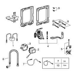 Grohe WC-Funkelektronik für manuelle Betätigung, mit Trafo 100-230V, 38778000... GROHE-38778000 4005176855269 (Abb. 1)