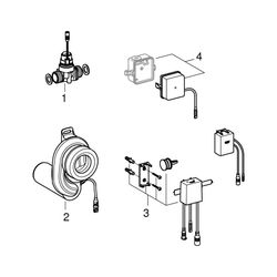 Grohe Temperatursensor für Urinal, mit Trafo und Bluetooth, 39369000... GROHE-39369000 4005176341557 (Abb. 1)