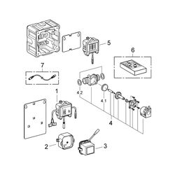 Grohe Austausch-Elektronik Radar für Urinal-Unterputz-Radar Altanlagen, 43863000... GROHE-43863000 4005176889684 (Abb. 1)