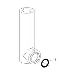 Grohe Wandeinbau-Spülrohr für aufgesetzte Keramik-Spülkästen, mit Füllventil, Servo-Abl... GROHE-43908000 4005176160257 (Abb. 1)