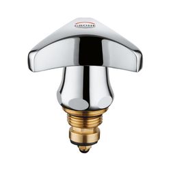 Grohe Oberteil mit Trecorn-Griff, Markierung Rot, 3/8", Chrom, 11006000... GROHE-11006000 4005176020377 (Abb. 1)