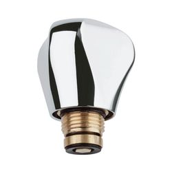 Grohe Oberteil, DN 15, mit Treflorgriff, Markierung Blau/Rot, Chrom, 11086000... GROHE-11086000 4005176020476 (Abb. 1)