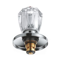 Grohe Oberteil 1/2" chrom 11542000 für UP-Ventile DN 15, Brillant-Griff rot... GROHE-11542000 4005176021121 (Abb. 1)