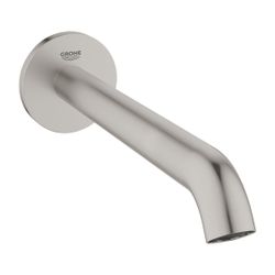 Grohe Essence Wanneneinlauf Wandmontage, Supersteel, Außengewinde 1/2", Ausladung 230mm... GROHE-13449DC1 4005176695094 (Abb. 1)