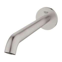 Grohe Essence Wanneneinlauf Wandmontage, Supersteel, Außengewinde 1/2", Ausladung 230mm... GROHE-13449DC1 4005176695094 (Abb. 1)