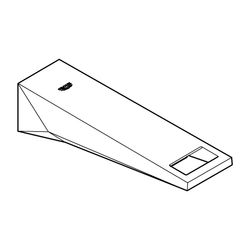 Grohe Allure Brilliant Wanneneinlauf Chrom, Wandmontage, Ausladung 161mm... GROHE-13485000 4005176756603 (Abb. 1)