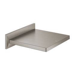 Grohe Allure Brilliant Schwallauslauf Hard Graphite gebürstet, Ausladung 180mm für Wann... GROHE-13486AL0 4005176756641 (Abb. 1)
