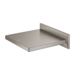 Grohe Allure Brilliant Schwallauslauf Hard Graphite gebürstet, Ausladung 180mm für Wann... GROHE-13486AL0 4005176756641 (Abb. 1)