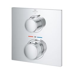 Grohe Allure Thermostat mit 1 Absperrventil chrom 19380002... GROHE-19380002 4005176513190 (Abb. 1)